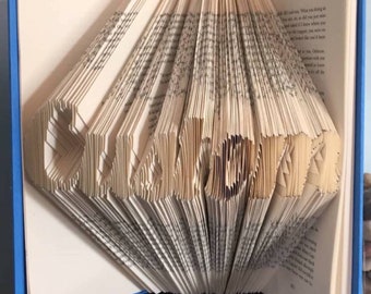 Custom Folded Book Art