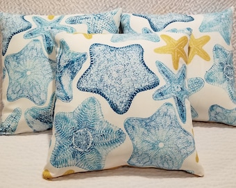 Outdoor Starfish Pillow Cases