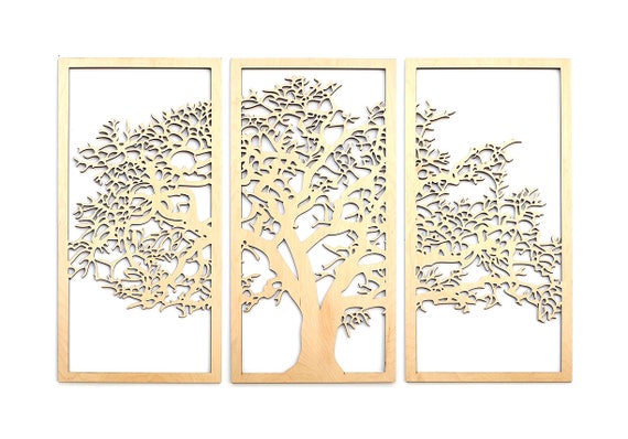 Download Large Tree of Life Wall Art Vector Model svg cdr pdf dxf