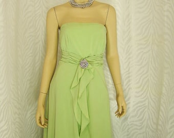 Bridesmaid Strapless Gown