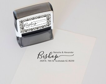 Custom Address Stamp, Self Inking Return Address Stamp, Personalized Address Stamp, Custom Stamp, Wedding address Stamp, invitation stamp