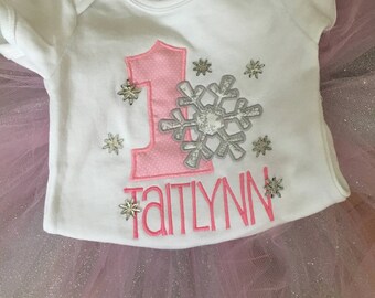 Girls Winter Onederland outfit