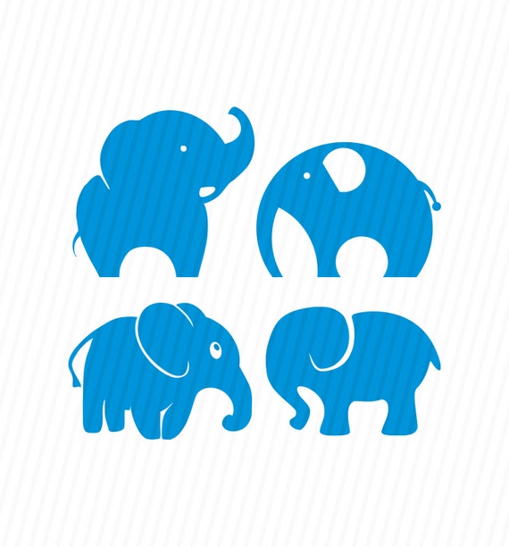 Free Free 118 Baby Elephant Silhouette Svg SVG PNG EPS DXF File