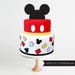 Mickey Mouse Ears Cake Topper