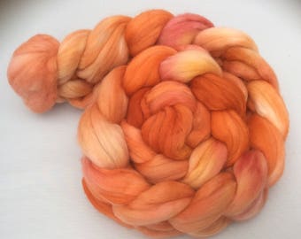 Another Brick in the Wall - handdyed merino-top 3.5 oz