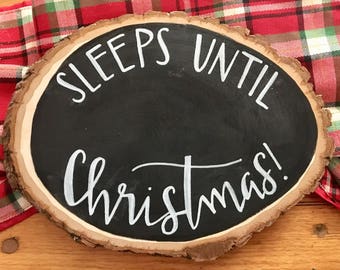 Sleeps Until Christmas