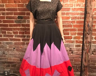 1950s Full Circle Skirt
