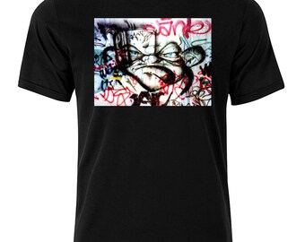 Graffiti Shirt XIV - Graphic Cotton T Shirt Short or Long Sleeve