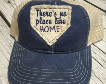 Baseball cap raggy applique
