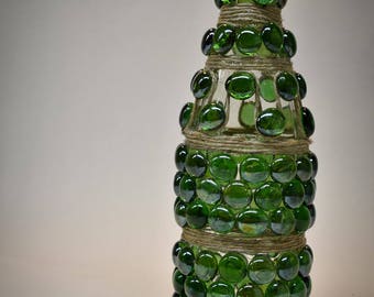 Decorated Glass Bottle