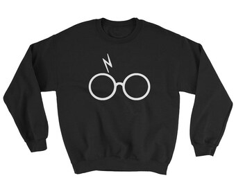 Harry Potter Inspired Crew Neck, Wizards Crew Neck, Sweat Shirt, Unisex Clothing, Unisex Crewneck, Harry Potter Hoodie, Harry Potter Gift