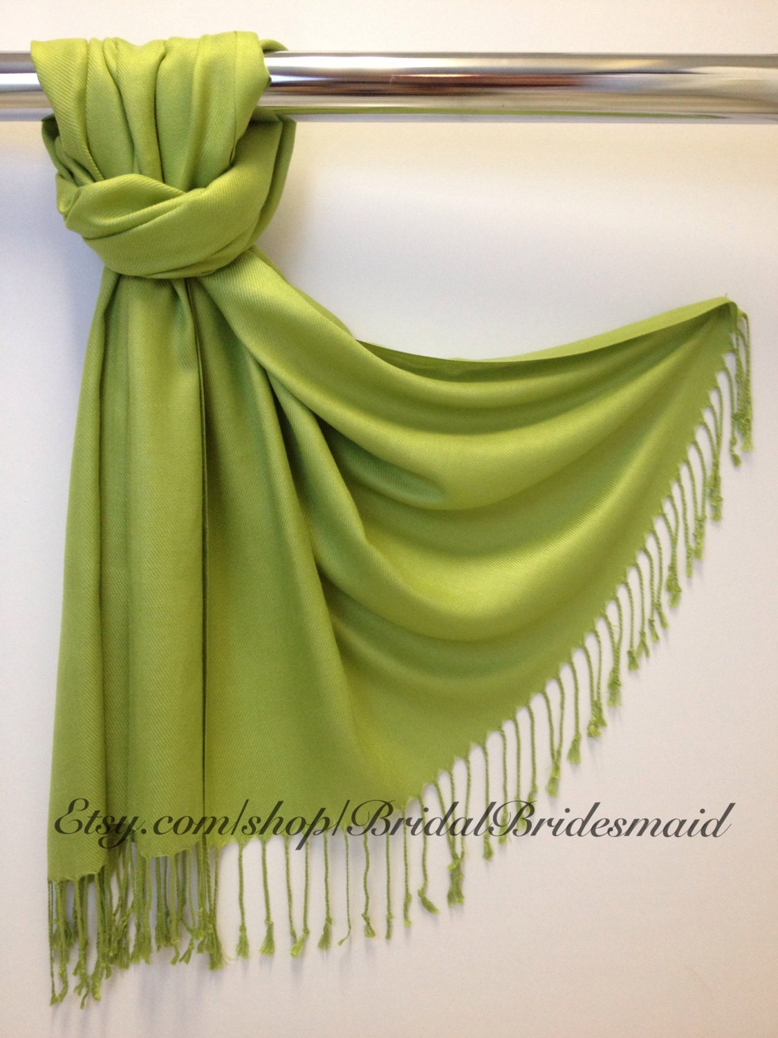 lime green shawls