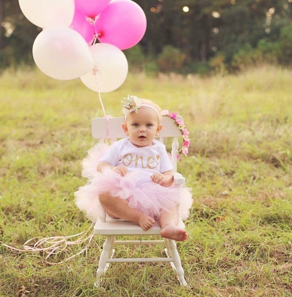 First Birthday Outfit Girl 1st Birthday Outfit Pink and