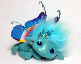 OOAK Dream Butterfly Faerie Trollfling Troll Dragon "Callie" by Amber Matthies