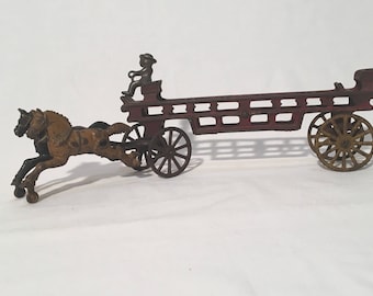 Getty Up w/ An Early Hubley Cast Iron Toy