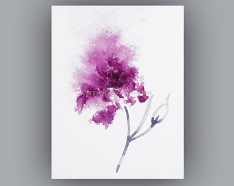 Wall art print, Mothers Day Gift, Downloadable images, Abstract flower painting, Instant Digital Download,