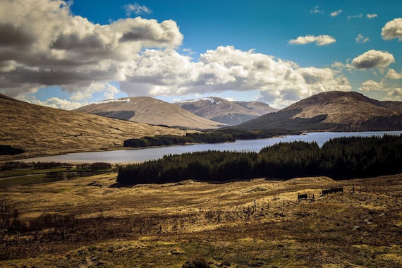 Landscape, Scottish Highlands, Glencoe region, Wall Art, Wall Decor, Scotland in print, Glencoe Print, Scottish Wall Deco Home Wall Art