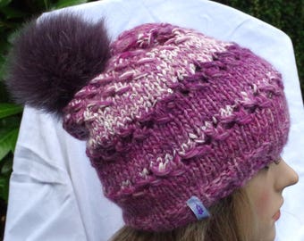 ECHTFELL Tweed cap with Pailettengarn