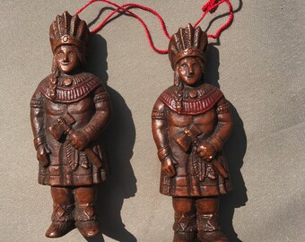 Vintage Ornaments set of 2