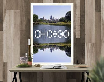 Chicago Skyline Print (unframed)