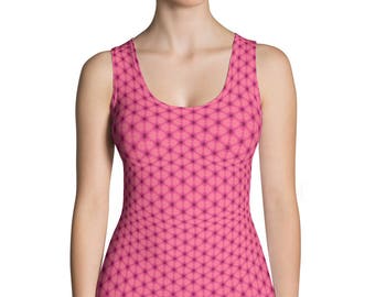 Printed-Sublimation Cut & Sew Tank Top,Printful, USA