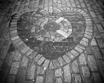 Edinburgh, Scotland Heart Photography Print