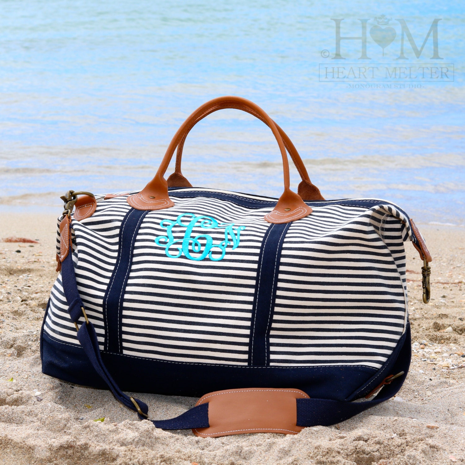 Monogrammed Designer Duffle Bags For Sale | Semashow.com