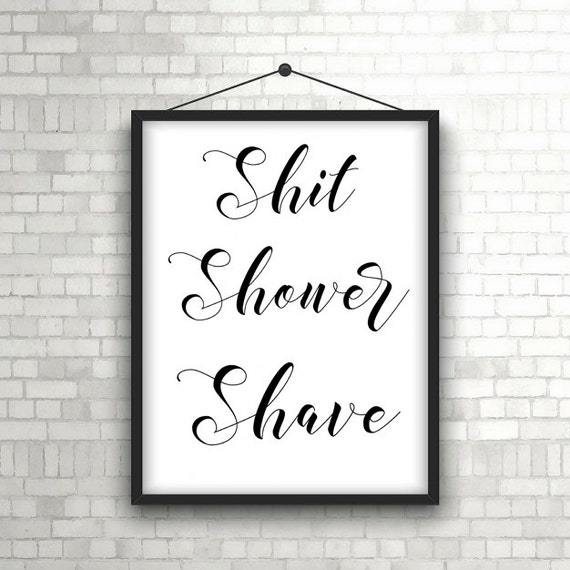 funny bathroom wall art printable bathroom sign