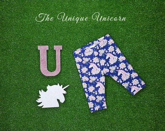 Unicorn Blossom Pedal Pushers