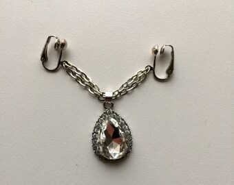 Labia clip, non piercing labia clip, intimate dangle, sexy intimate clip, body jewellery