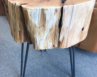 NEW! Reclaimed Solid Cypress Coffee Table with Hairpin Legs