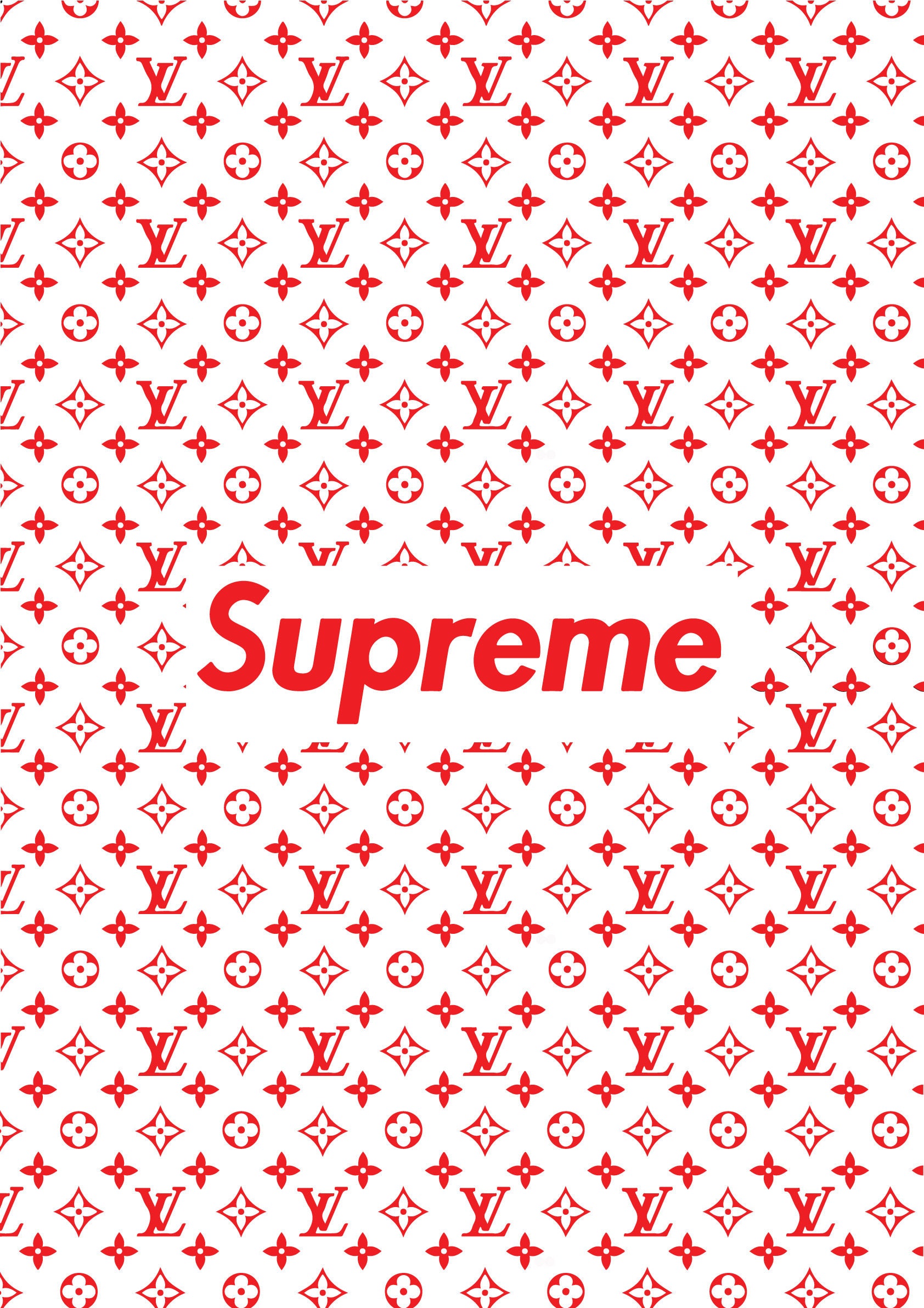 SUPREME Poster A1 Large bedroom poster stylish and trendy