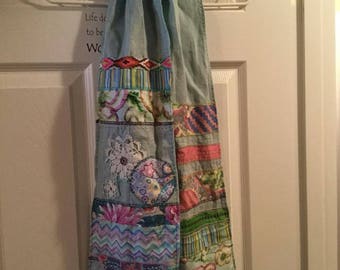 Scrappy Scarf 64" X 7 1/2"