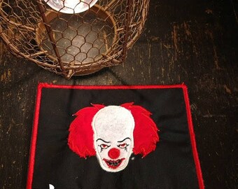 Clown IT mug rug for your coffee or tea