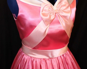 Adult Cinderella Pink Gown Costume Made By the Mice