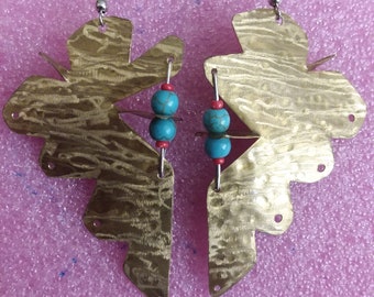 Abstract Arrowhead Earrings