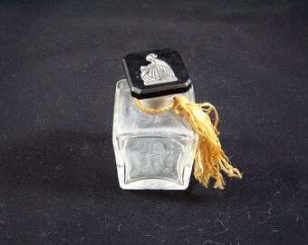 Lanvin France French perfume cologne bottle and stopper