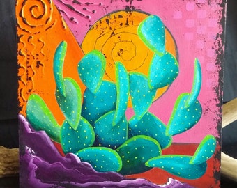 Cactus Color Block #2