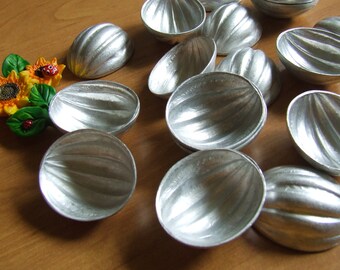 Oreshki. Set 20 Nuts molds. baking soviet. aluminum Form baking Vintage Molds Walnut molds Cookies Soviet molds. cookie stencils. Nut molds
