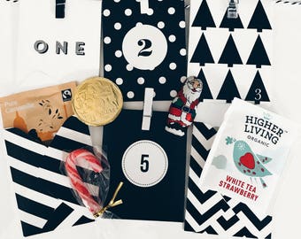 24 Day Corporate Advent Calendar - Christmas Countdown (Paper Envelope with 24 fillers)