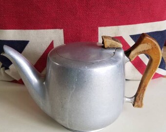 Vintage British Aluminum Coffee Pot!