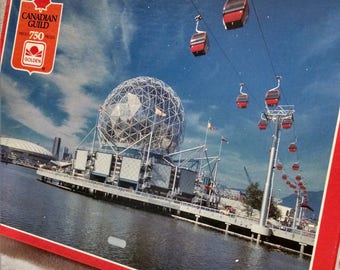 RARE Vancouver Expo 86 Vintage Jigsaw Puzzle