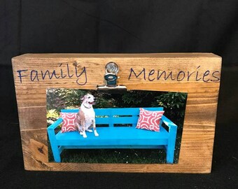 Rustic Picture Frame / Desk Frame