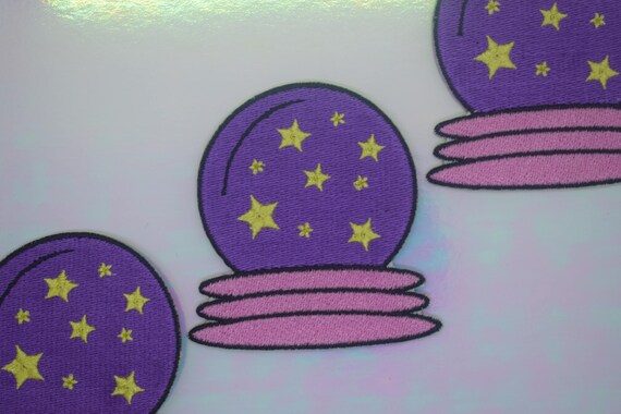 Crystal Ball Iron on Patch