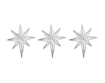 Midnight Star Rubber Stamp | 013071