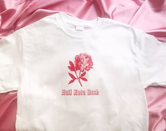Hail Kate Bush White or Pink Tees / T Shirt - Unisex Sizes