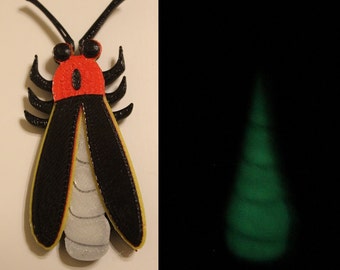 Glow in the Dark Firefly (Photinus pyralis) Magnet