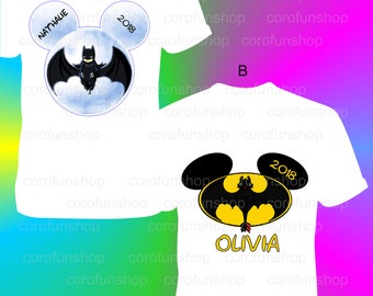 Batman Birthday Shirt / Batman Iron On Transfer / Batman Birthday / Batman Gift / Batman Shirt / Batman Personalized Shirt / Batman