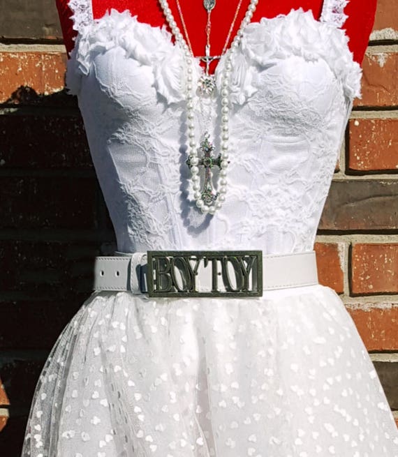 Boy Toy Belt New Authentic Madonna Like a Virgin BoyToy Belt