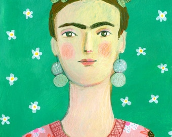 Frida Original Illustration